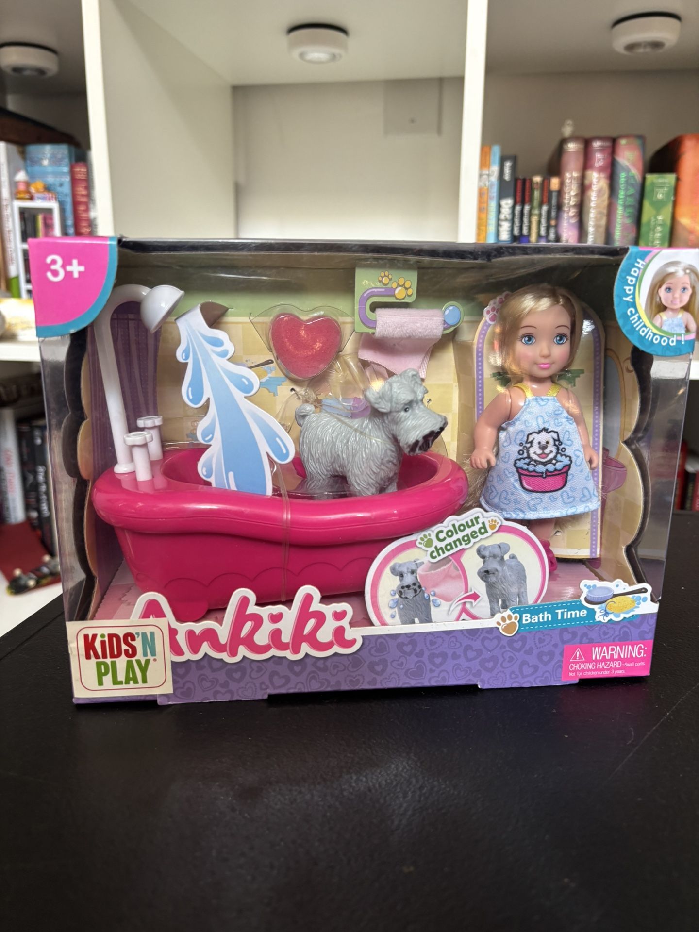 Ankiki- Mini Doll Set , ( Bath Time )