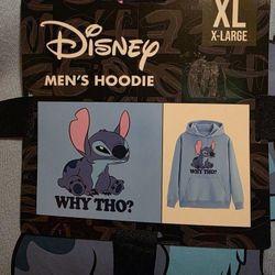STITCH Pull Over Hooded Sweatshirt