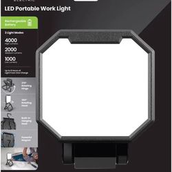 Feit Electric 4000 Lumen LED Rechargeable Stand Folding Worklight