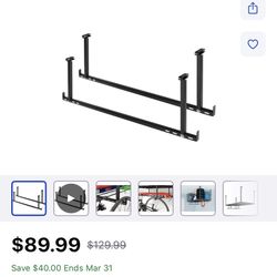 NewAge Overhead Garage storage Rails