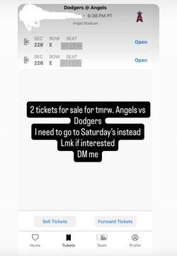 Angels game jersey