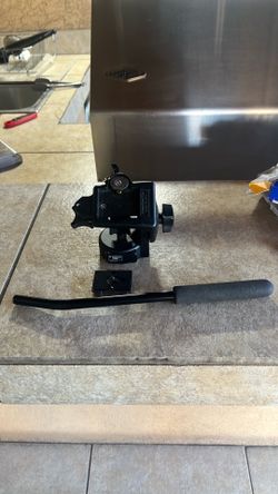 3130 Manfrotto bogen Tripod Fluid Head With Quick Release Plate