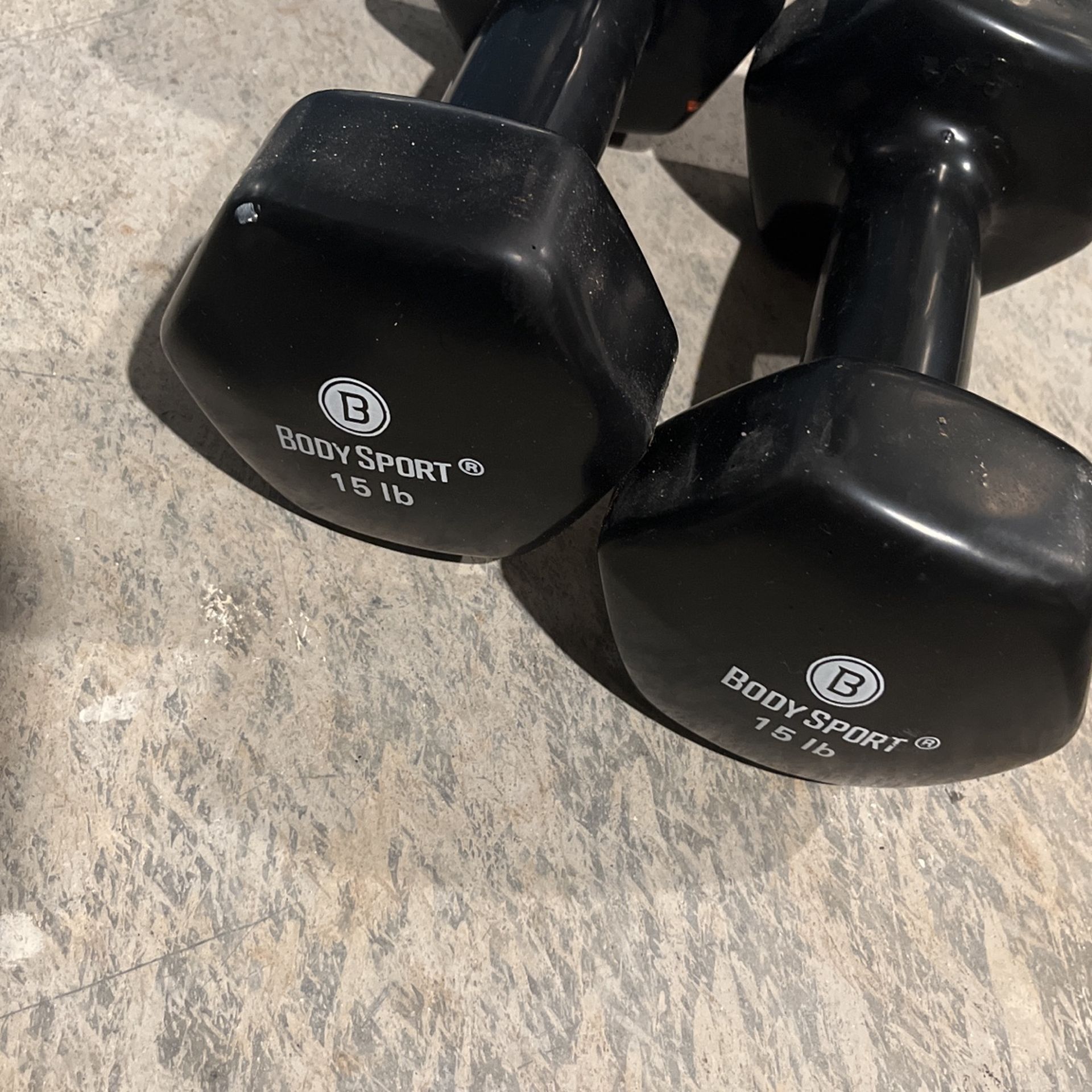 Dumbbells  $10 Each