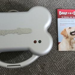 Bake A Bone Dog Treat Maker Original - As Seen On TV Homemade Dog Snacks