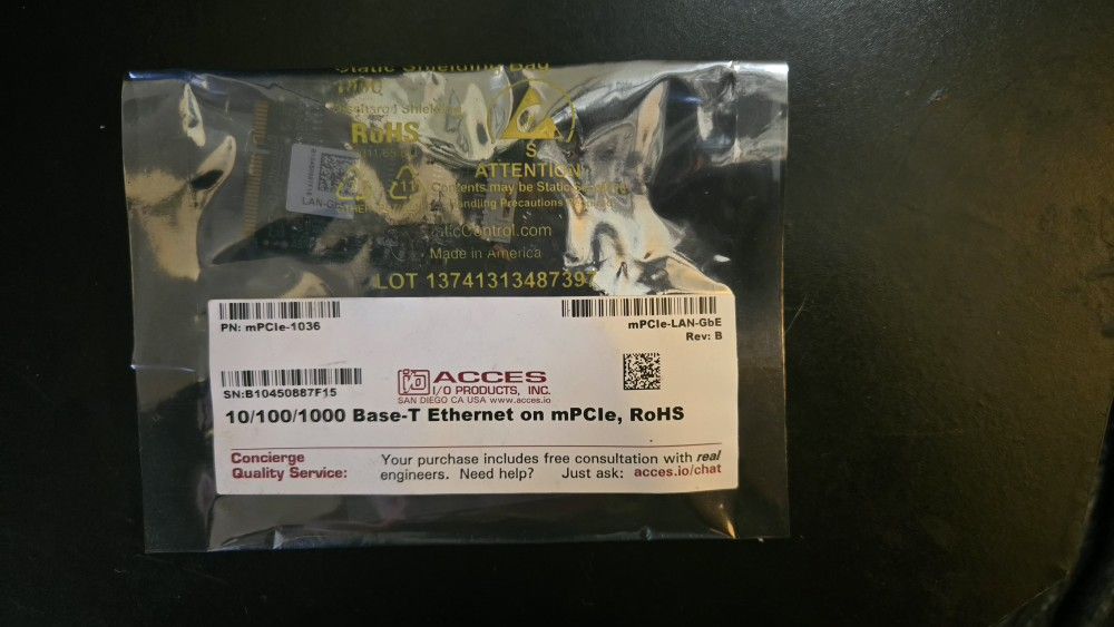 mPCIe-LAN-Gbe
