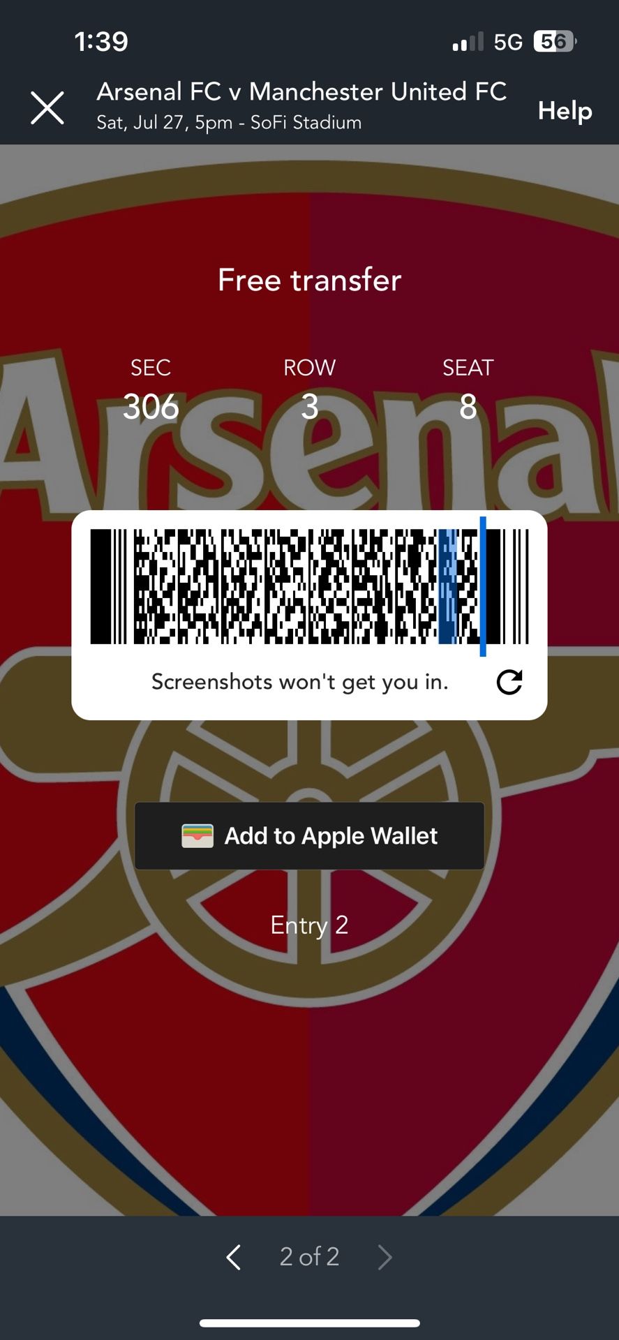 Arsenal Vs Manchester United