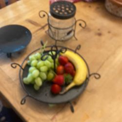 Table Accessories And Matching Vase 