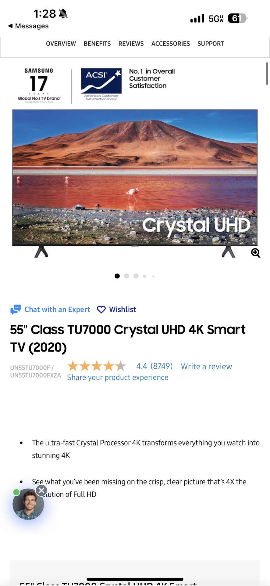 55 Inch Samsung 4k Tv
