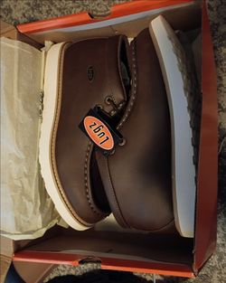 Lugz Brown Leather Chukka Boots