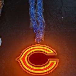  Chicago Bears Light Up Led Big Chain 
