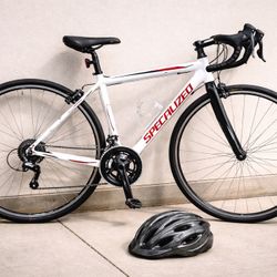 Specialized Allez Road Bike + Helmet – Needs New Tires 