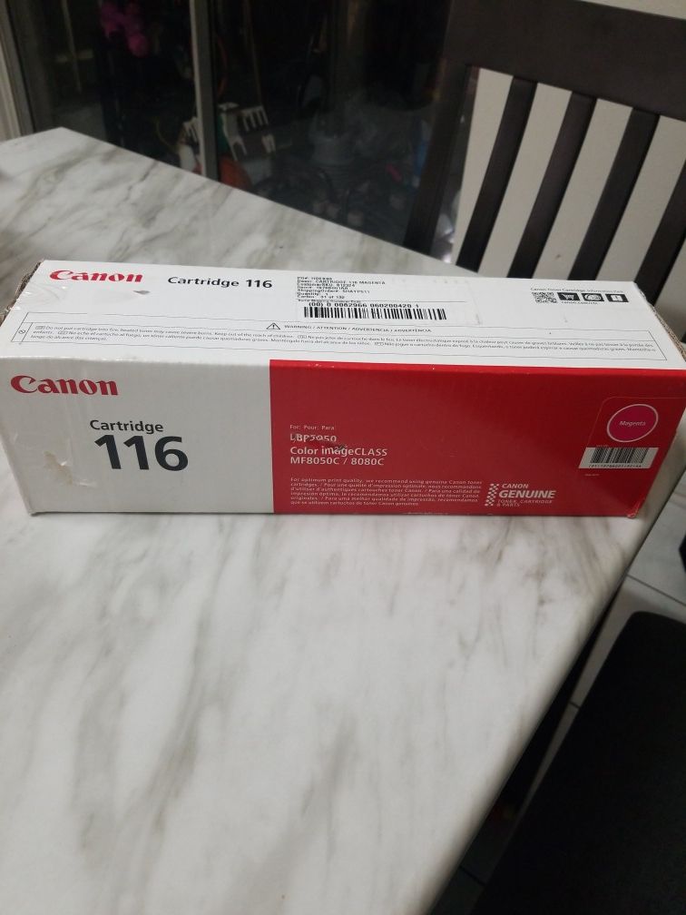 Canon 116 Printer Cartridge Magenta