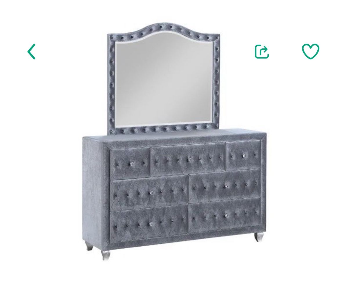 7 Drawer Dresser With Mirror