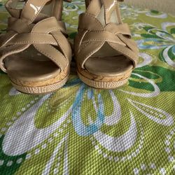 Women’s Stylish Tan Wedges Sandal