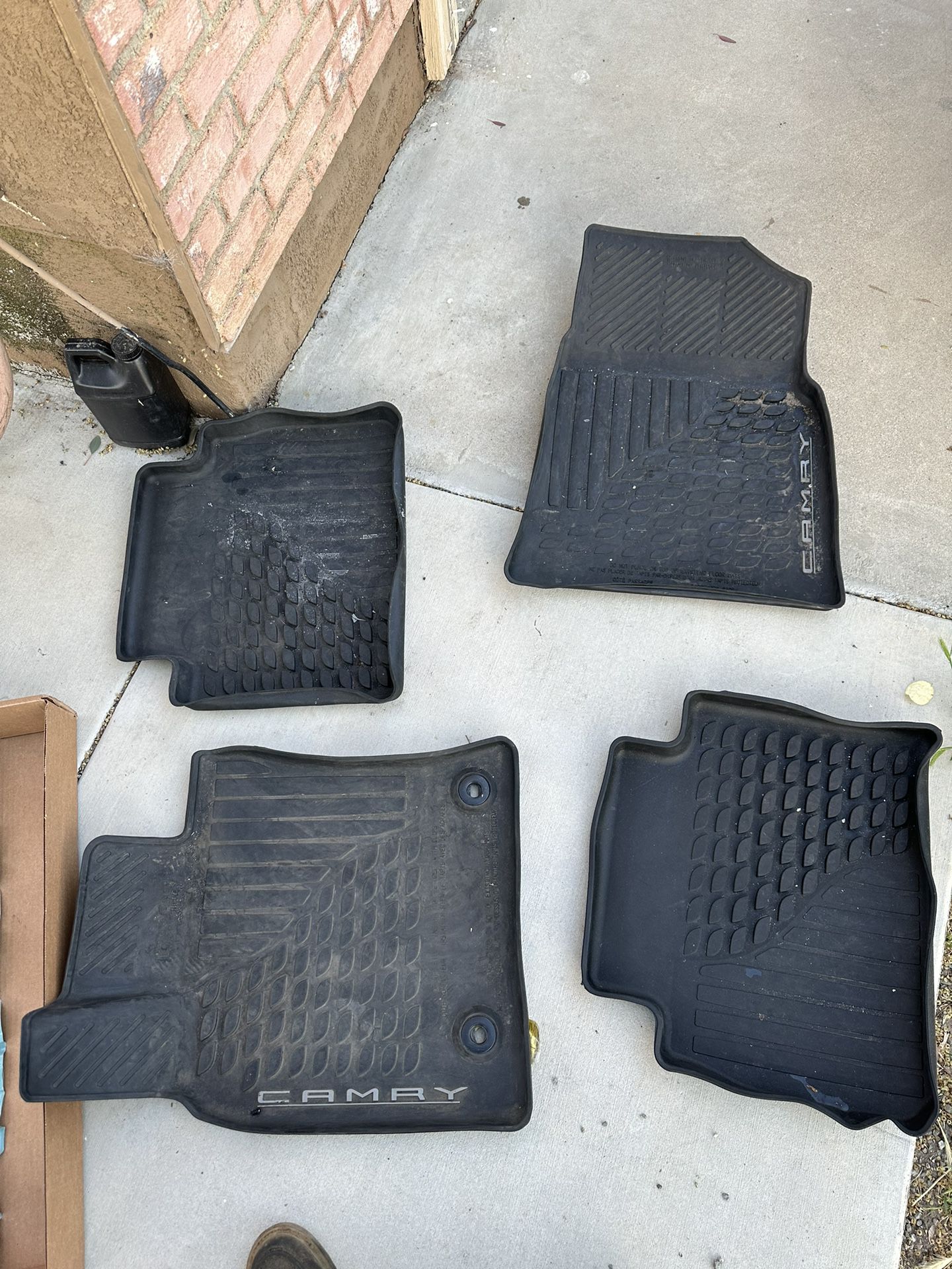 Camry All Weather Mats OEM