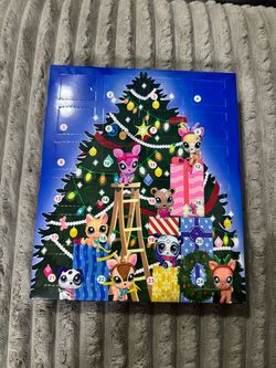 Littlest Pet Shop Advent Calendar - 24 Pet Shop - 24 Days Christmas Calendar - Animal Mini Figures - Toy for Children from 4 Years