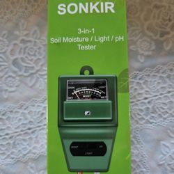 Soul Moisture /light /ph/tester. 3in 1