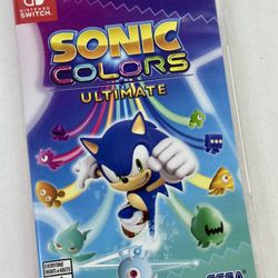 Sonic Colors Ultimate Nintendo Switch 