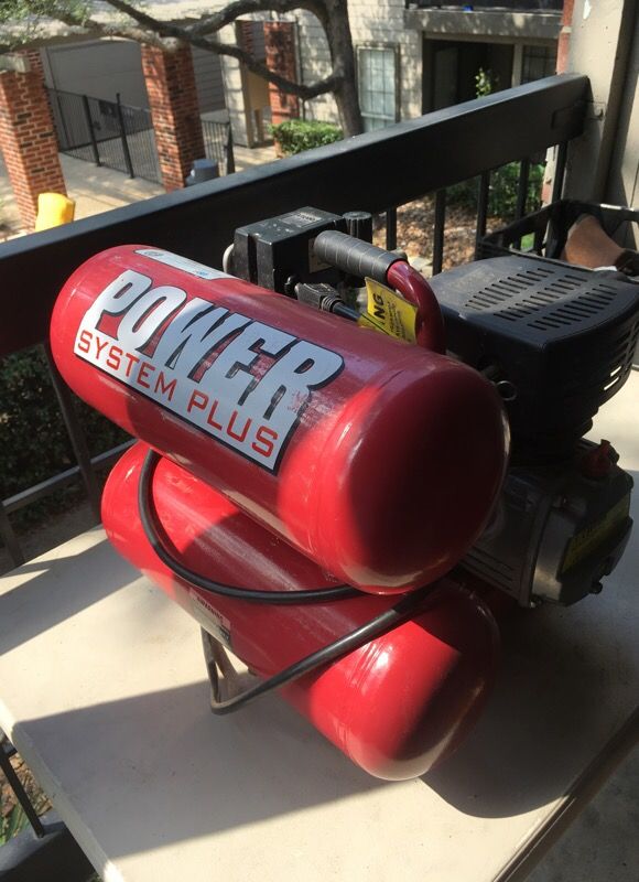 UST Power System Plus 1106c Twin Tank 4.6 gallon Air Compressor. for