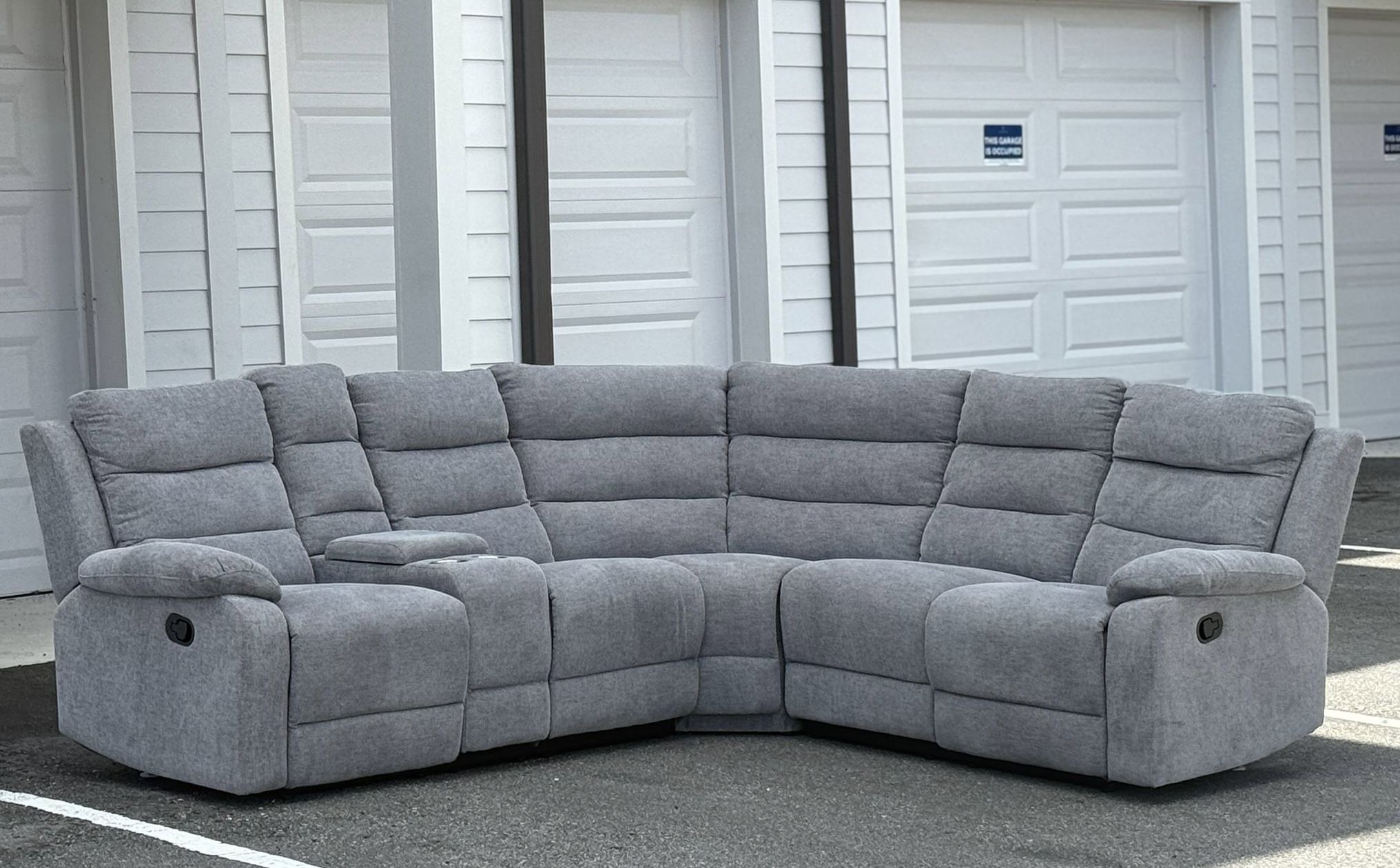 🛋️ Couch/Sofa Sectional - Recliners - Gray - Delivery Available 🚛