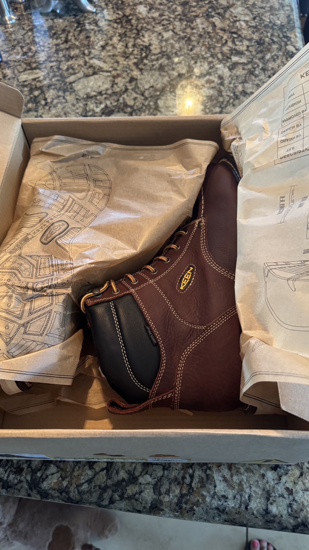 Keen Mens Work Boots