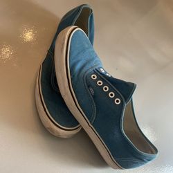 Blue vans size 13