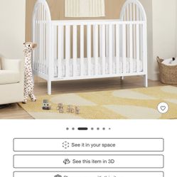 Delta Children Milano 4-in-1 Convertible Crib Brand New