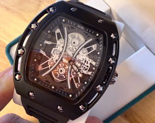 BIBI Luxury Watch Skeleton Automatic