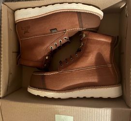 BRAND NEW IRISH SETTER RED WING SHOES WINGSHOOTER XD SAFETY STEEL TOE MENS SIZE 8 WATERPROOF BOOTS