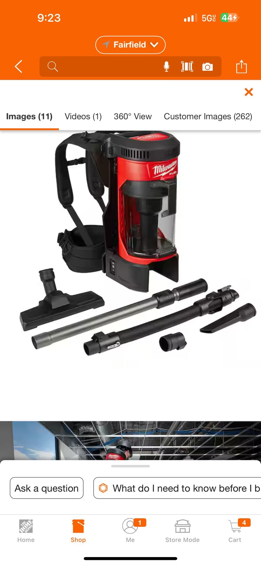 Milwaukee Vaccum