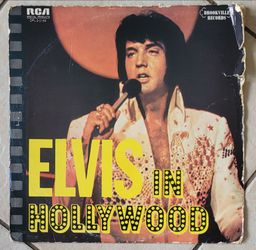 ELVIS PRESELEY- ELVIS IN HOLLYWOOD & COMMEMORATIVE ALBUM