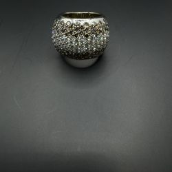 18K Gold Diamond Ring – 28.40g, 7.50ct Diamonds, Size 7