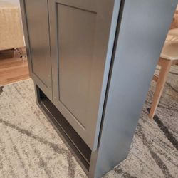 Black Bathrom Gabinet