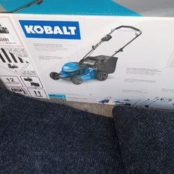 Complete Cobalt 40 Volt Lawn Mower Brand New