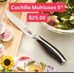 Cuchillo  Multiusos Especial  $25.00 Acero Inoxidable de 5” Princess House Ventas Finales