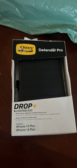 OtterBox Defender Series Pro Black Hard Shell Case For Apple iPhone 14+&15+