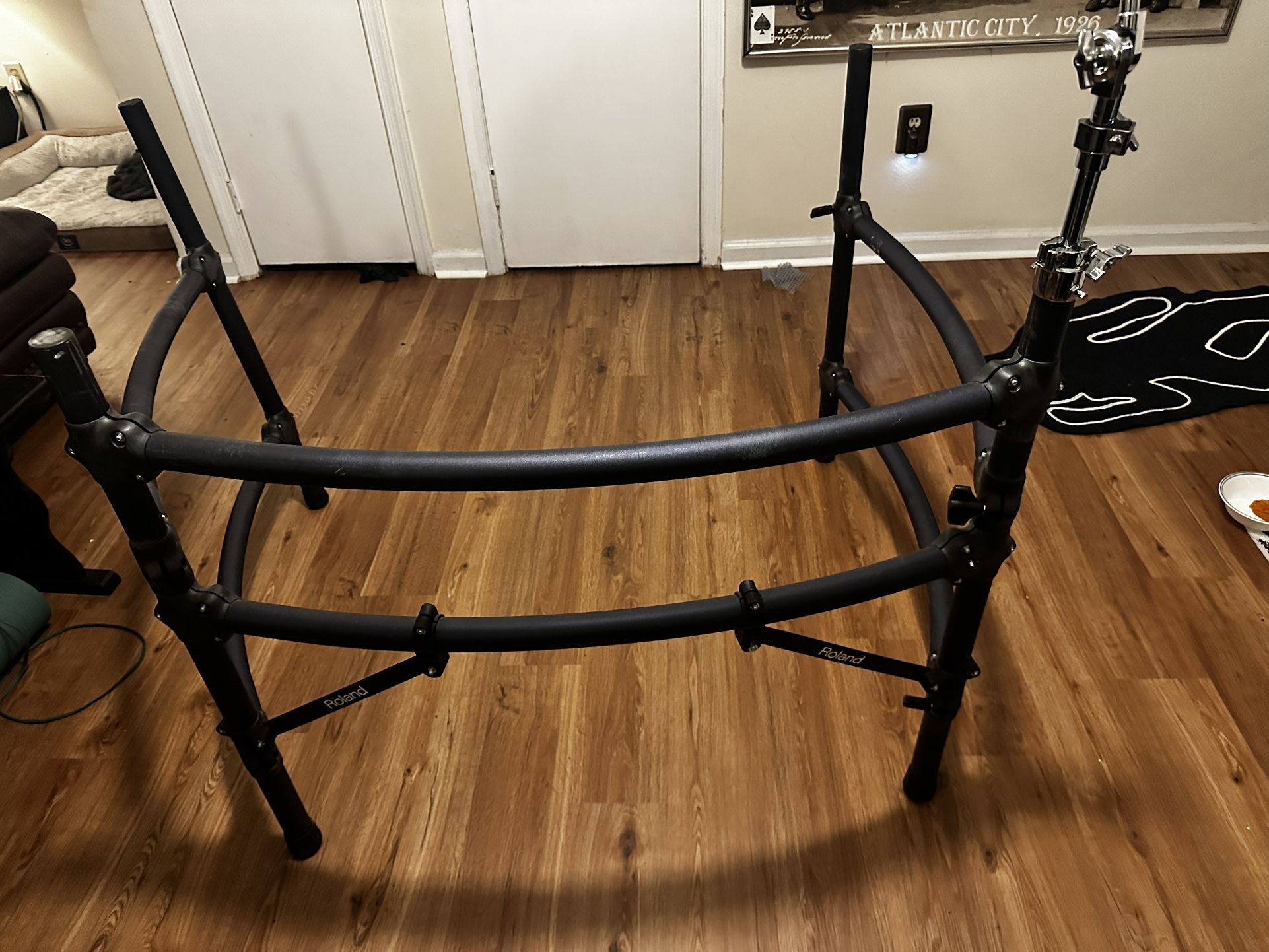 3 sided Drum Rack Blue