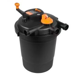 119#Bio Pressure Pond Filter, Up to 3200 Gallons, with 13W UV-C Light, 2630 GPH, Pressurized Biological Pond Filter System Filtration Equipment for Fo