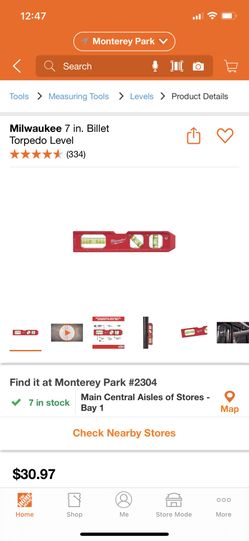 Milwaukee 7 in. Billet Torpedo Level