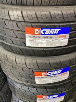 285 45 22 TIRES NEW