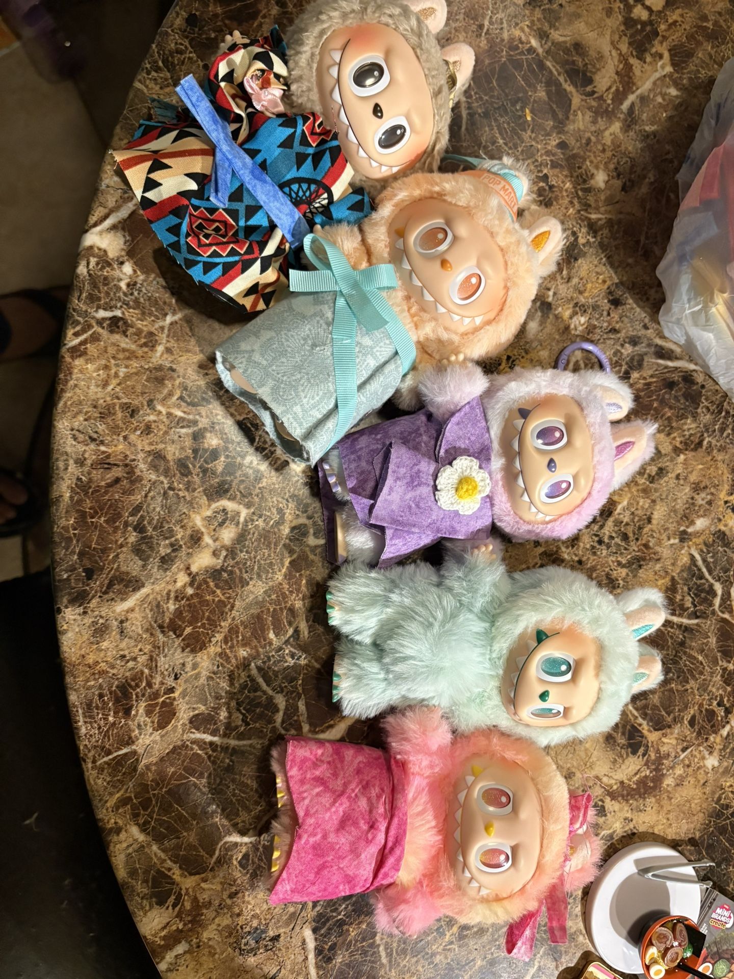 Authentic Labubu With Handmade Clothes