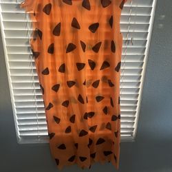Never Never Worn Halloween Costume Fred Flintstone Tunic Only