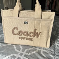 coach medium size tote bag 