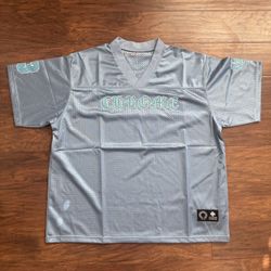 Chrome Hearts blue jersey t-shirt