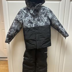 Kids 3 In 1 Snow Jacket & Bib Size 6/7