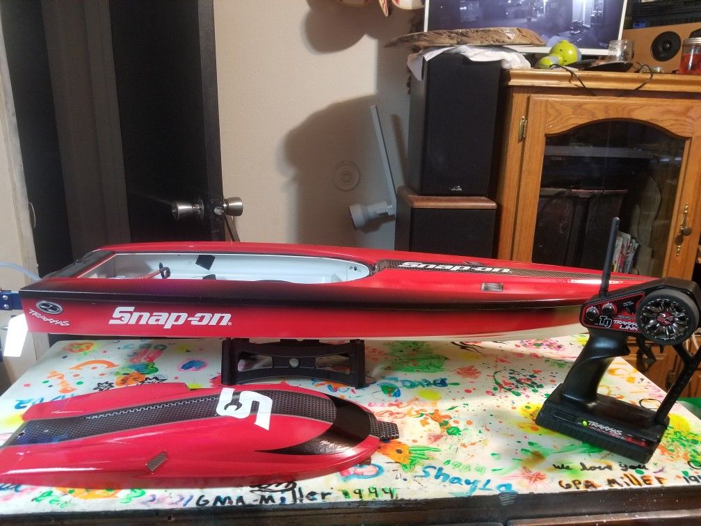 Snapon Traxxas Spartan RC Boat.