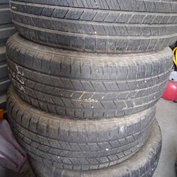 Set Of 4 TIRES, Semi- NEW 