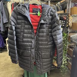 Tommy Hilfiger Men's Jacket Navy Blue Excellent Condition Like New