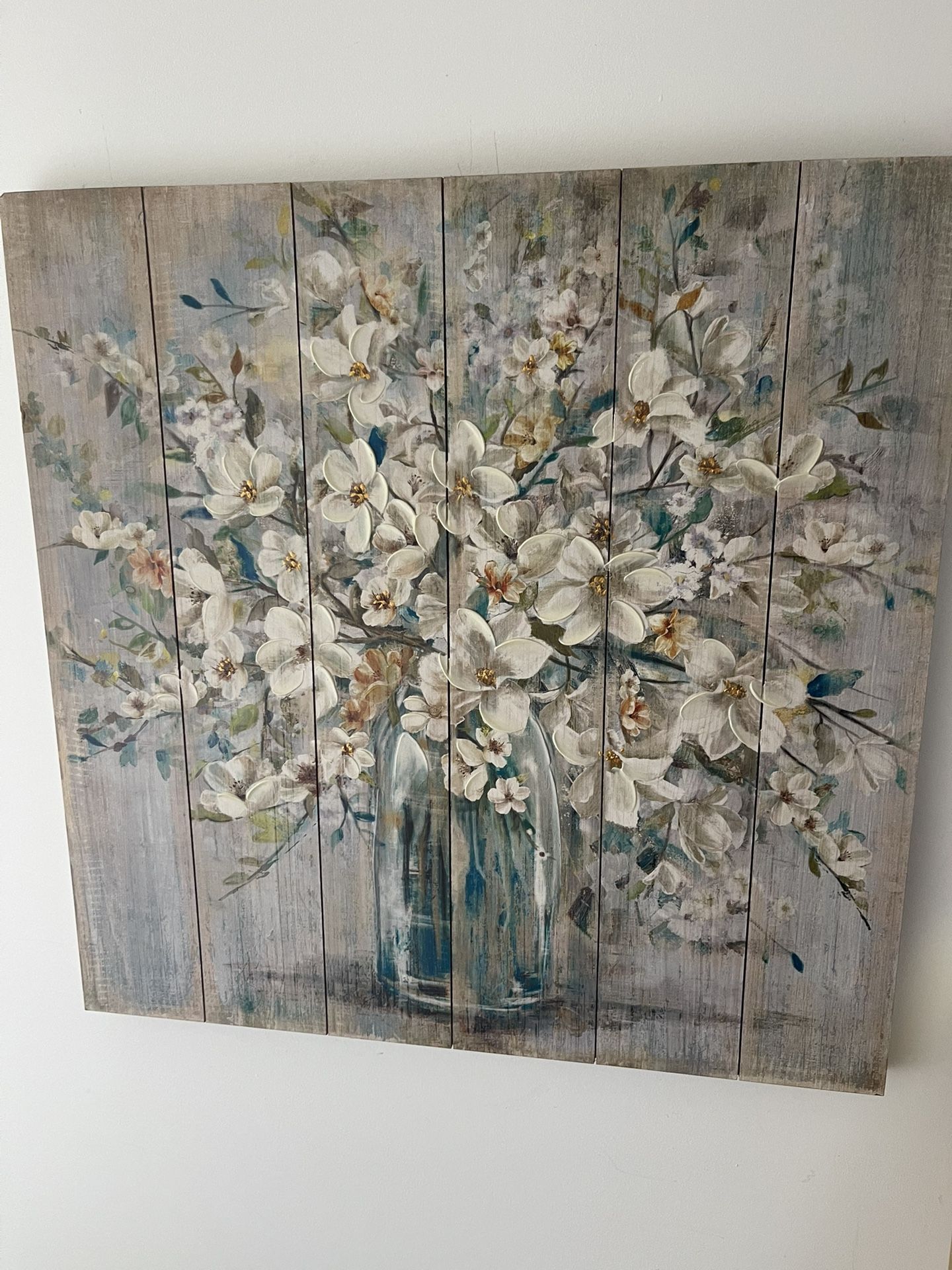 Wooden Painted Art Picture 40x40