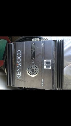 Kenwood amp 800 watt